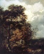 Thomas Gainsborough Landscape with a Peasant on a Path painting